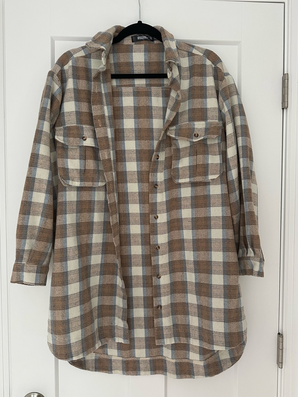 Missguided Long Shacket (size 2)